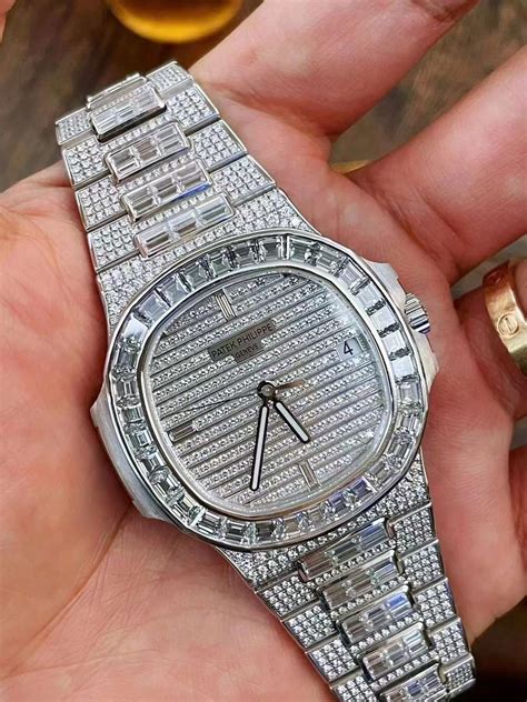 patek philippe two tone diamond|Nautilus Date Sweep Seconds White Gold 5719/10G.